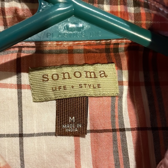 Sonoma Button Down Shirt Medium - Picture 3 of 4